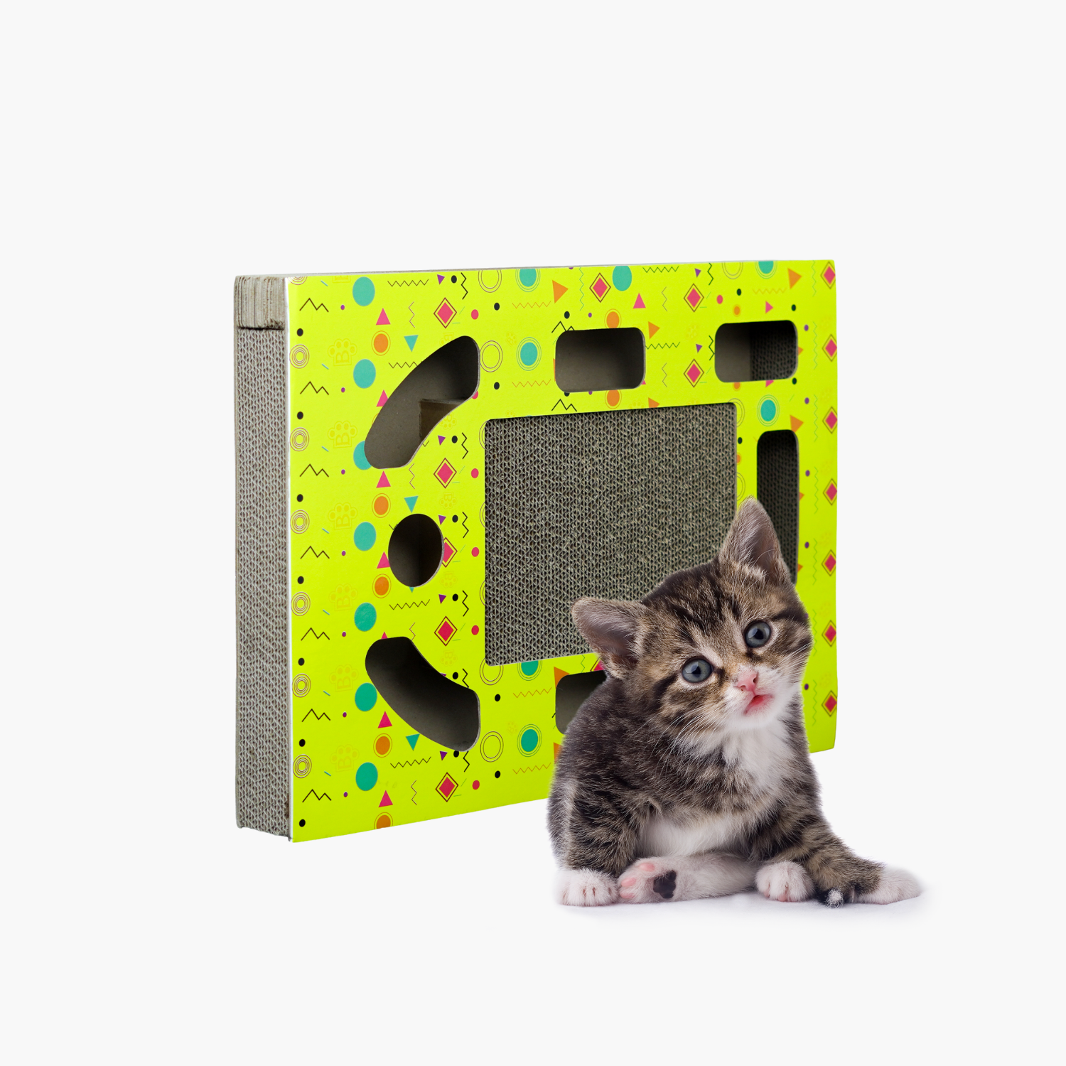 Bàn Cào Móng Thú Cưng Bằng Giấy Mẫu 4